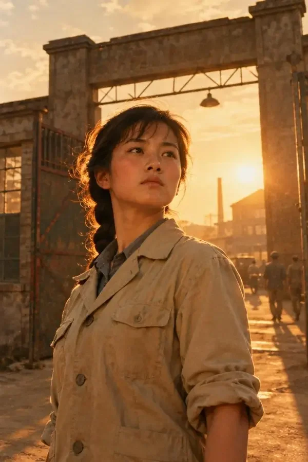 《我在 1988 开了厂》短剧竖版封面，逆袭题材