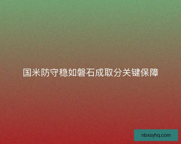 国米防守稳如磐石成取分关键保障 国米防守稳如磐石成取分关键保障